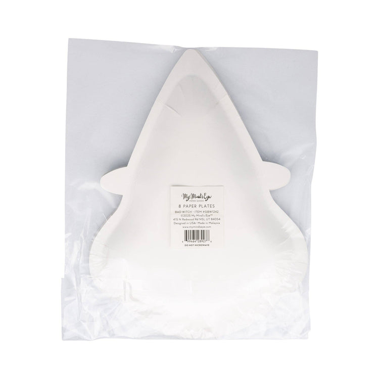 Halloween Plates, Bad Witch Plate