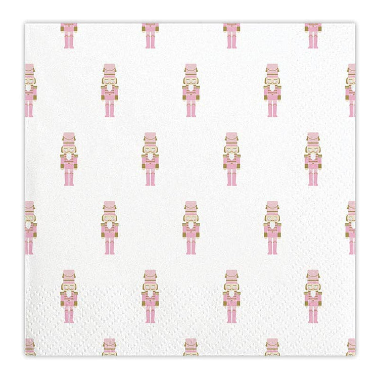 Slant Collections by Creative Brands - Beverage Napkins - Nutcracker