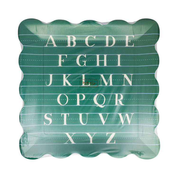 My Mind’s Eye - APP1142 - Alphabet Paper Plate