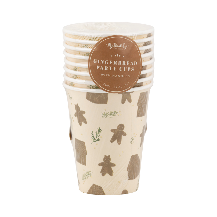My Mind’s Eye - GBD1110 - Whimsy Gingerbread Handled Paper Cup