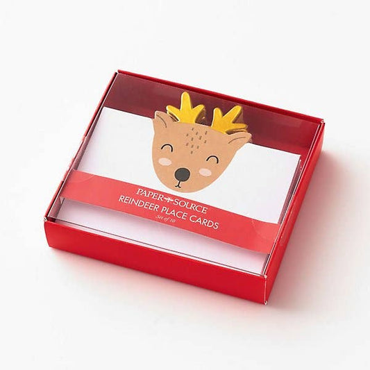 Reindeer Place Cards for Christmas