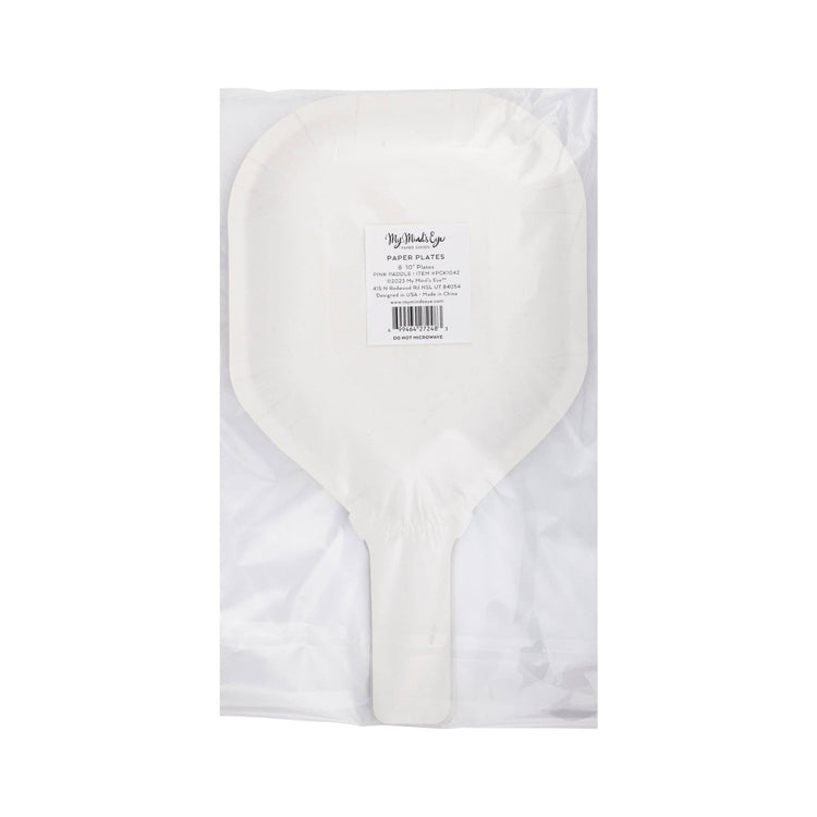 My Mind’s Eye - PCK1042 - Pink Paddle Shaped Paper Plate