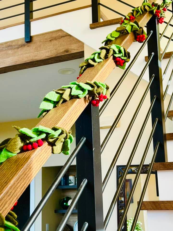 The Winding Road - Garland - Mistletoe - Christmas Decor