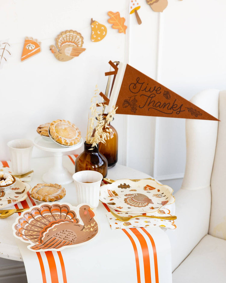My Mind’s Eye - AGT1215 - Acorns Give Thanks Felt Pennant
