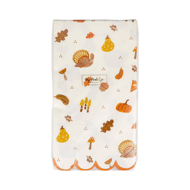 My Mind’s Eye - THK1239 - Thanksgiving Icons Dinner Napkin