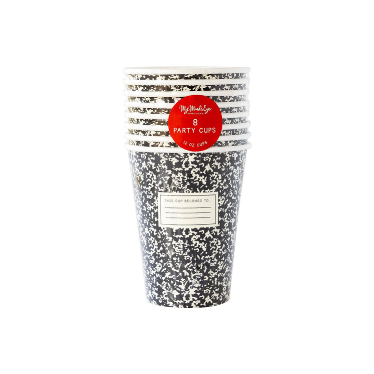 My Mind’s Eye - BTS911 - Back To School Composition Paper Cups
