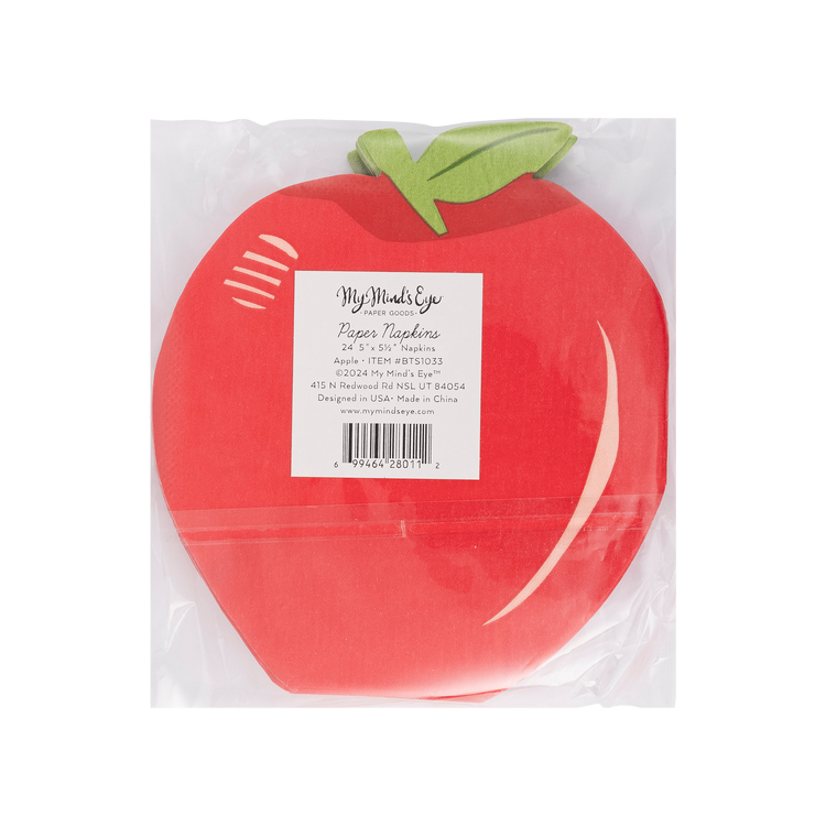 My Mind’s Eye - BTS1033 - Apple Shaped Napkin