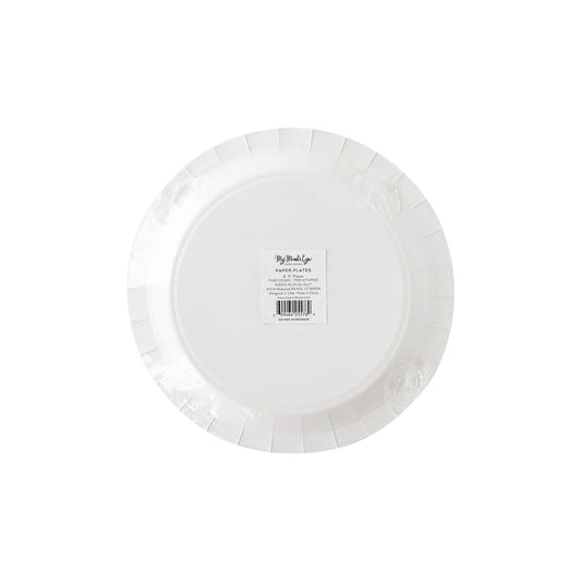 Thanksgiving Harvest Pine Cone Plate, Set of 8 Fall Pine Cone Plates, 9" Diameter