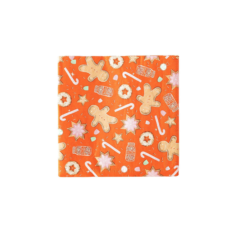 My Mind’s Eye - PLTS383U - Red Sprinkle Cookies Paper Luncheon Napkin