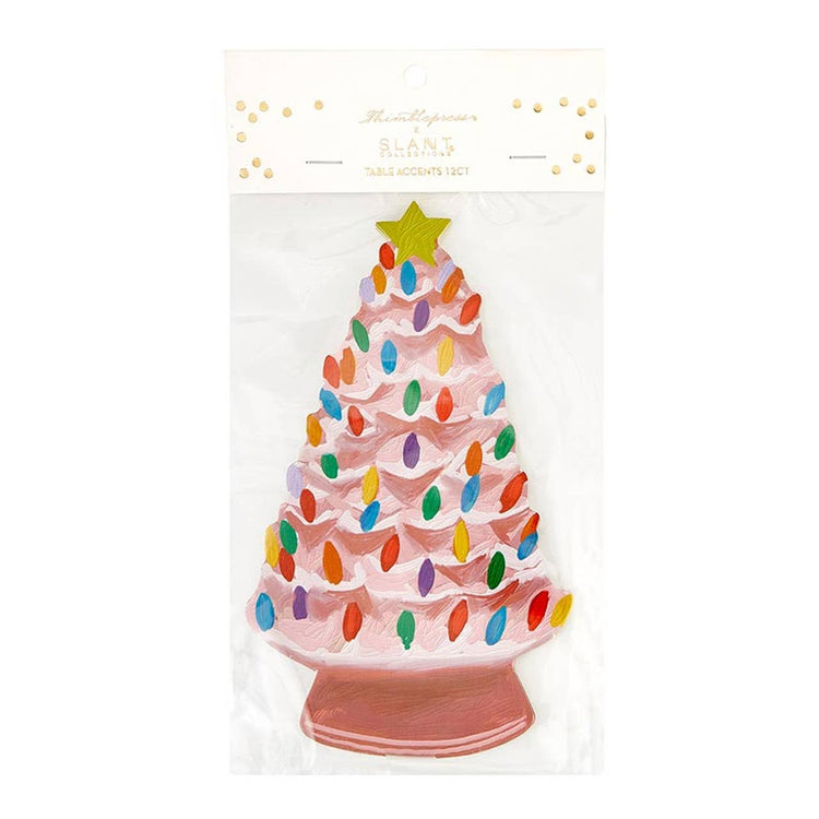 Slant Collections by Creative Brands - Thimblepress x Slant Table Accents - Christmas Tree