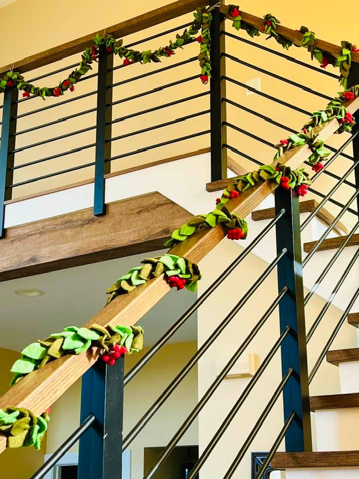 The Winding Road - Garland - Mistletoe - Christmas Decor