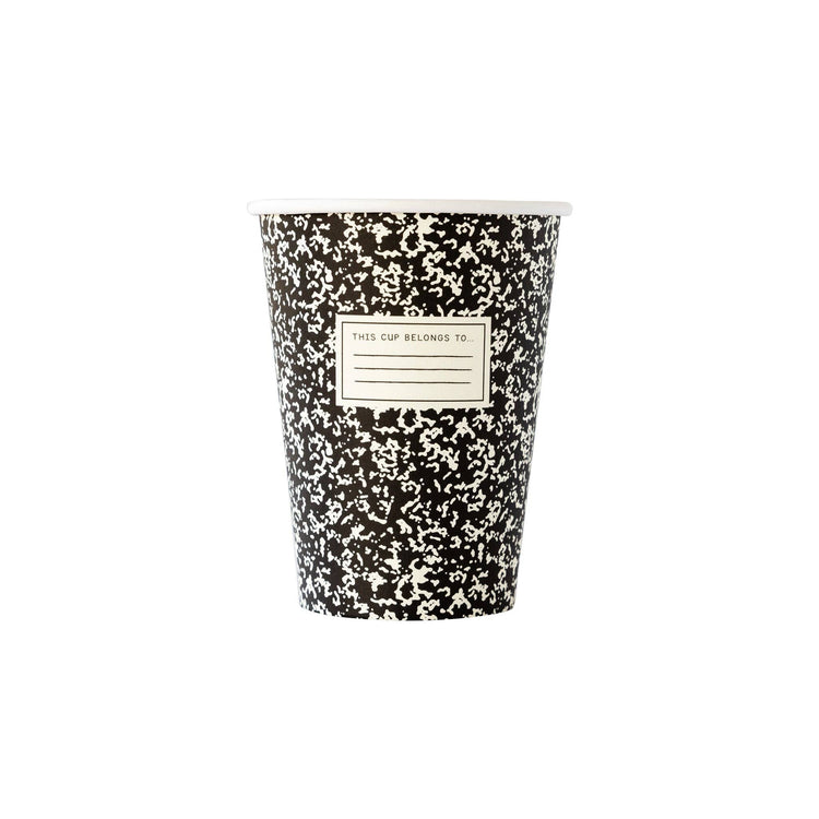 My Mind’s Eye - BTS911 - Back To School Composition Paper Cups