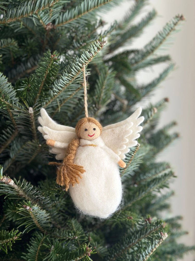 Deer Harbour Design - Felt Angel Christmas Ornament