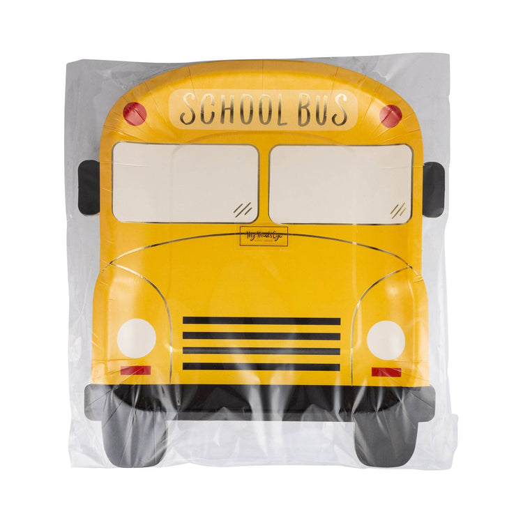 My Mind’s Eye - BTS1140 - School Bus Shaped Paper Plate