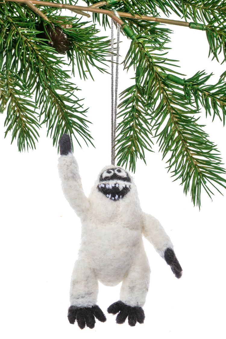 Silk Road Bazaar - Abominable Snowman Ornament