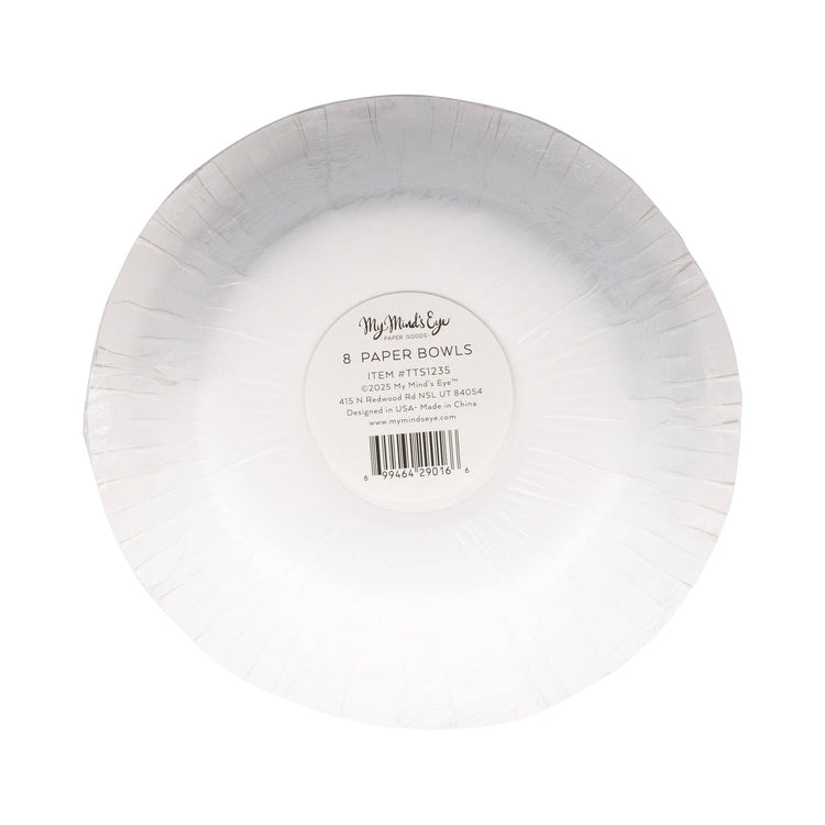 Halloween Bowls, Tricks & Treats Paper Bowls