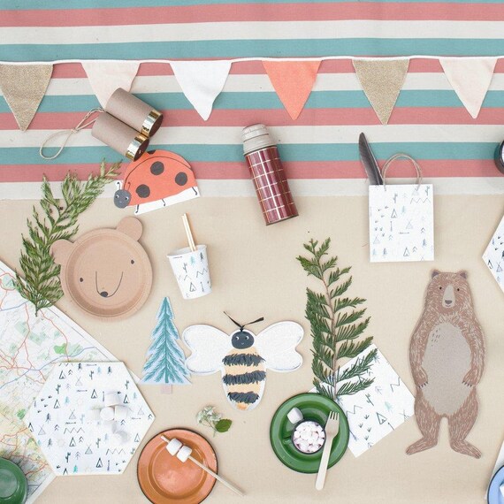 LadyBug Napkins, Set of 20 Meri Meri Ladybug Napkins, Adorable Napkins for a Woodland-Themed Party! - Cohasset Party Supply