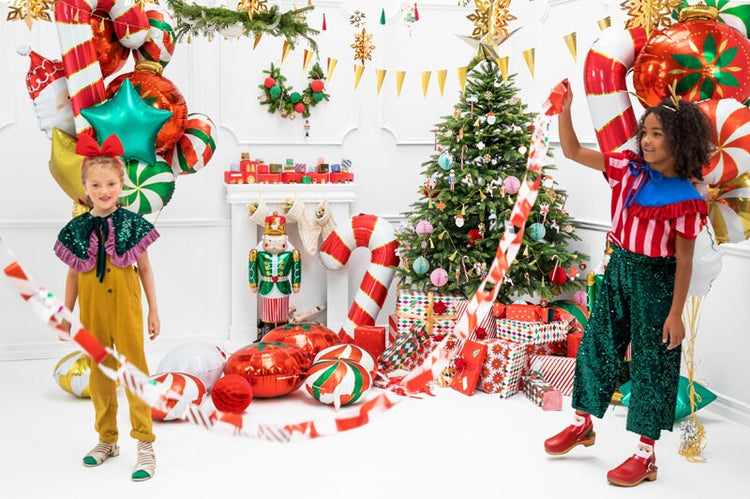 Giant Nutcracker Balloon, Jumbo Glossy Standing Nutcracker Foil Balloon, Adorable Nutcracker decor!