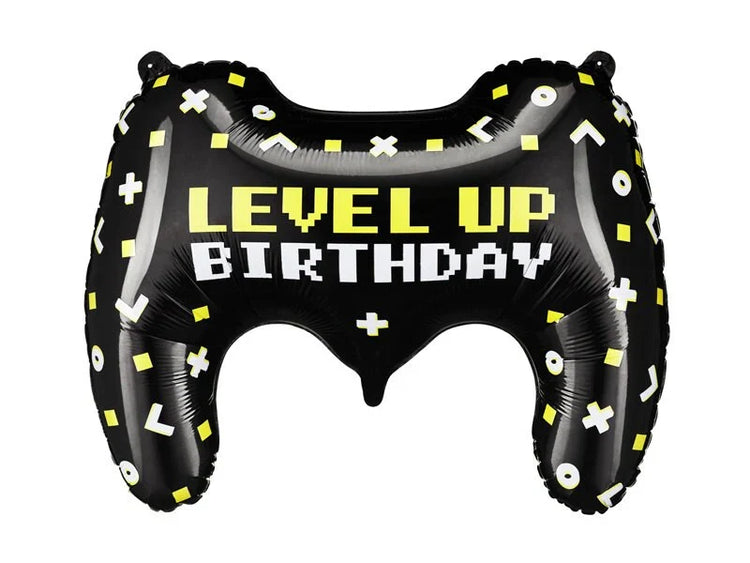 PartyDeco - Foil Balloon - Gamepad, 75x52 cm
