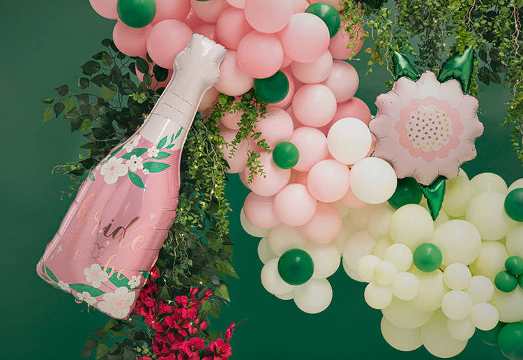 PartyDeco - Foil Balloon - Flower, 70x62 cm