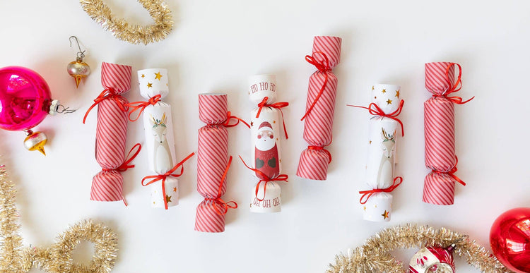 Whimsy Christmas Cracker Set, Set of 12 Party Crackers from My Mind's Eye