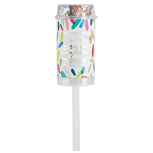 Party Popper, Confetti Wrapper Popper, Set of 1, From The Slant Collections and Thimblepress Collaboration Collection - Cohasset Party Supply