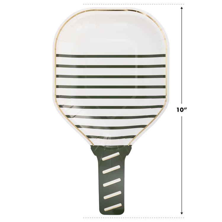 My Mind’s Eye - PCK1043 - White Paddle Shaped Paper Plate