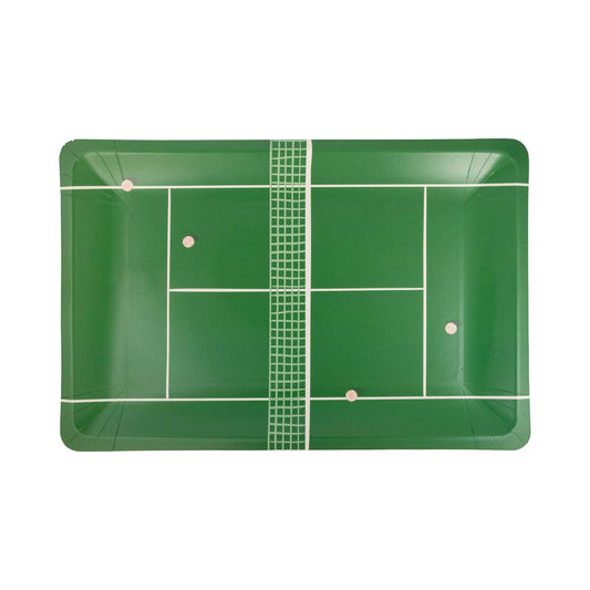 My Mind’s Eye - TEN1140 - Tennis Court Paper Plate