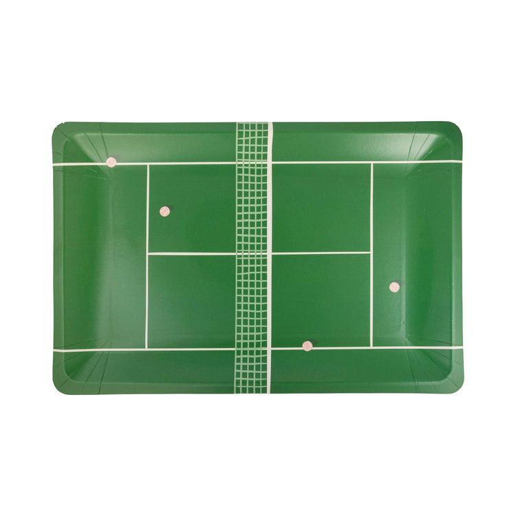 My Mind’s Eye - TEN1140 - Tennis Court Paper Plate