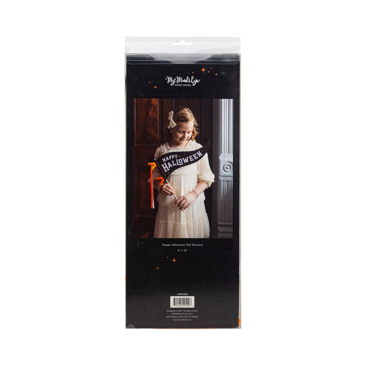 My Mind’s Eye - VHP1215 - Happy Halloween Felt Pennant