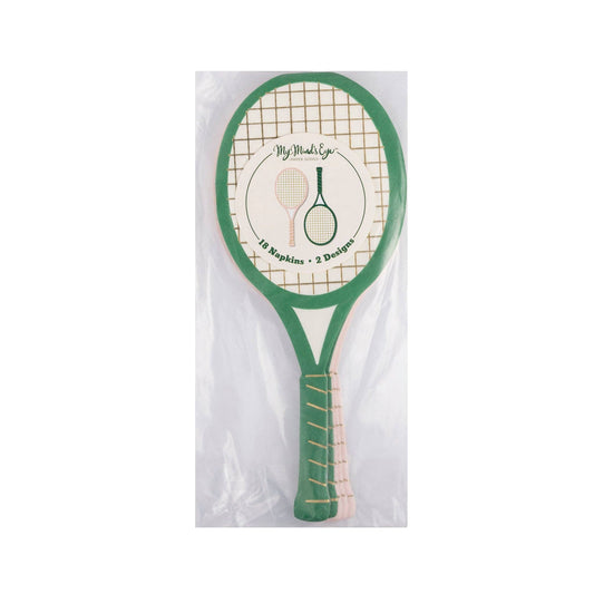 My Mind’s Eye - TEN1137 - Tennis Racket Napkin Set