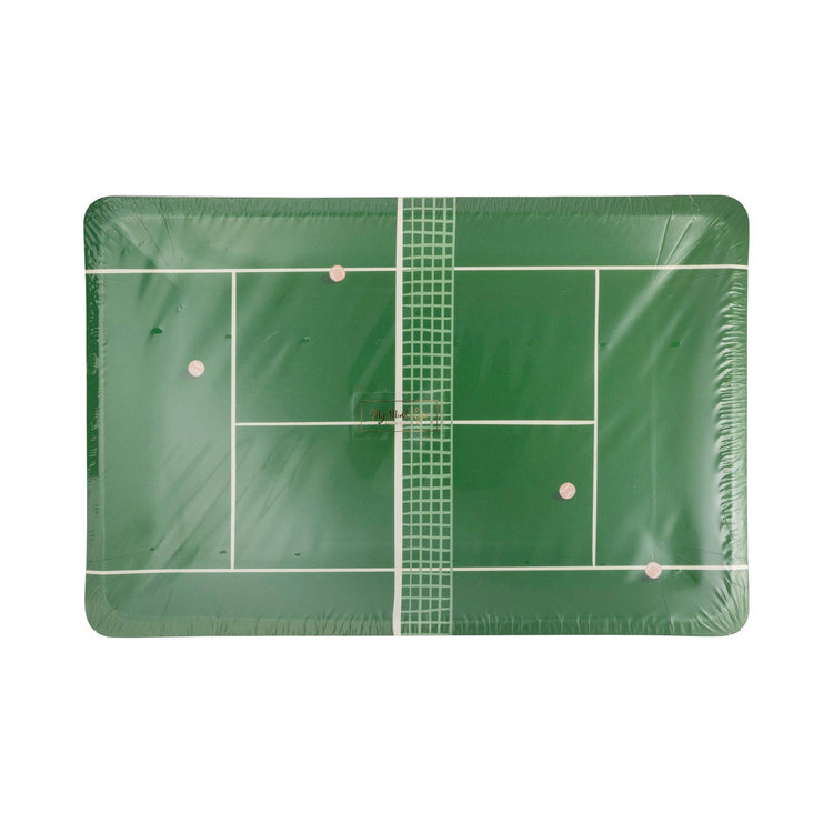 My Mind’s Eye - TEN1140 - Tennis Court Paper Plate