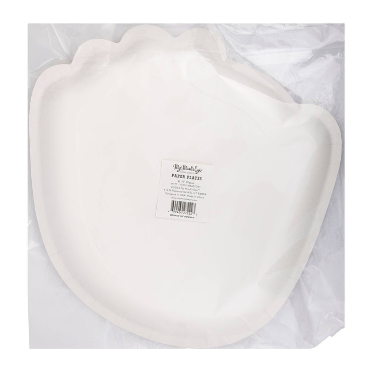 My Mind’s Eye - Mitt Shaped Disposable Paper Plate
