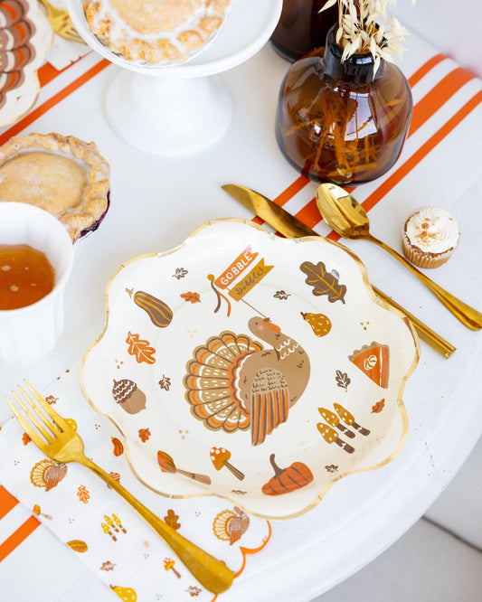 My Mind’s Eye - THK1241 - Thanksgiving Icons Plate