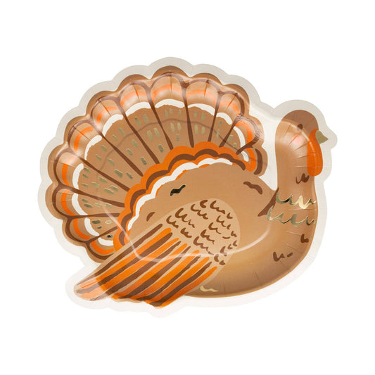 My Mind’s Eye - THK1240 - Turkey Shaped Plate - 10"