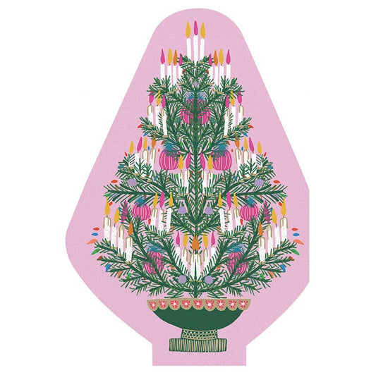 Slant Collections by Creative Brands - Thimblepress x Slant Jumbo Shaped Napkin -Vintage Tree 16ct