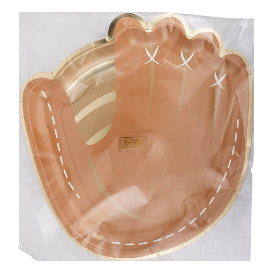 My Mind’s Eye - Mitt Shaped Disposable Paper Plate