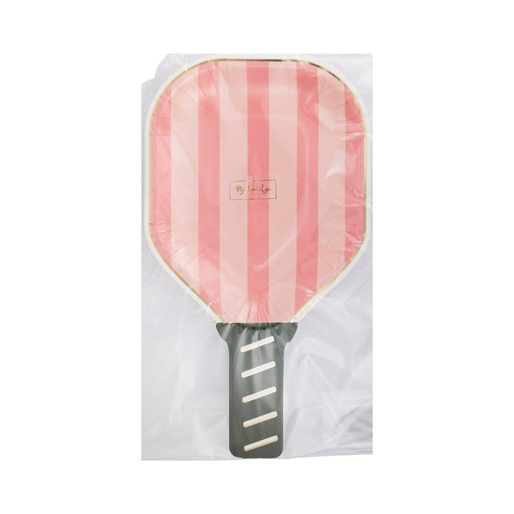 My Mind’s Eye - PCK1042 - Pink Paddle Shaped Paper Plate