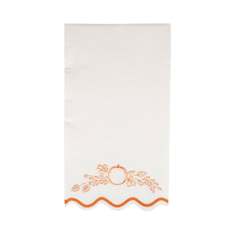 My Mind’s Eye - FAL1239 - Falloween Pumpkin Guest Napkin