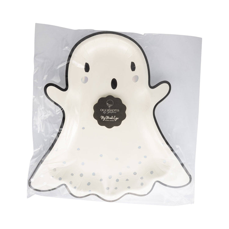 My Mind’s Eye - BOO1240 - Occasions Boo Ghost Shaped Paper Plate