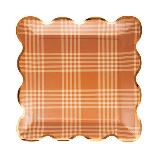 My Mind’s Eye - WHT1241 - Plaid Plate