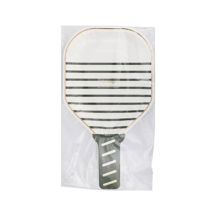My Mind’s Eye - PCK1043 - White Paddle Shaped Paper Plate