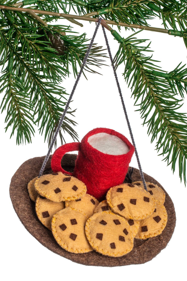 Silk Road Bazaar - Milk and Cookies Ornament