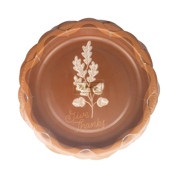 My Mind’s Eye - AGT1242 - Give Thanks Dessert Paper Plate