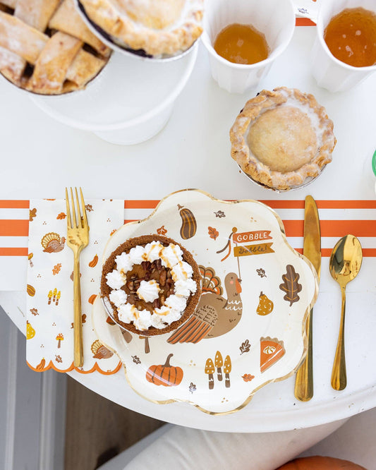 My Mind’s Eye - THK1239 - Thanksgiving Icons Dinner Napkin