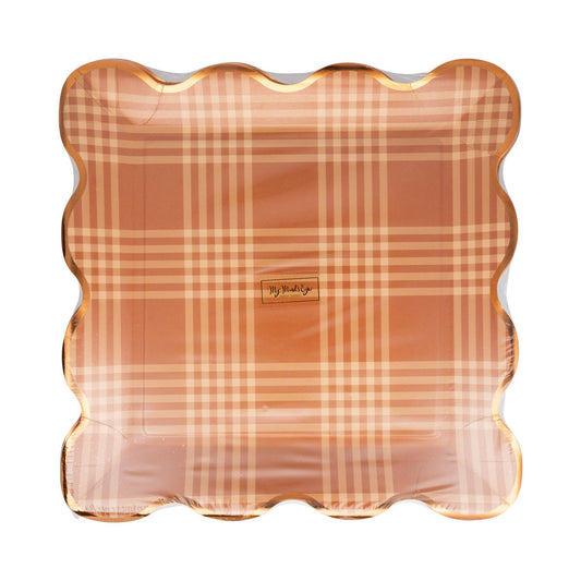 My Mind’s Eye - WHT1241 - Plaid Plate
