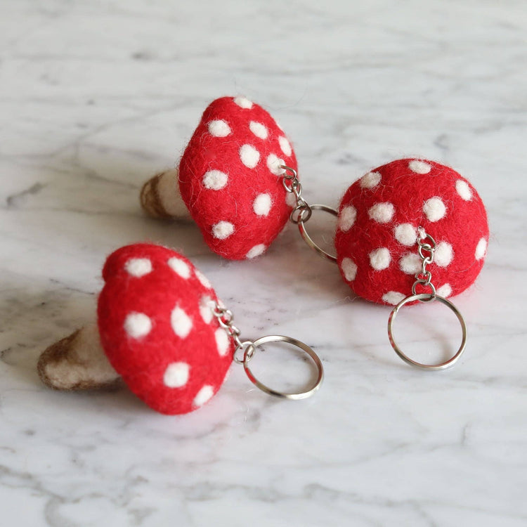 Deer Harbour Design - Felt Mushroom Ornament: Ornament