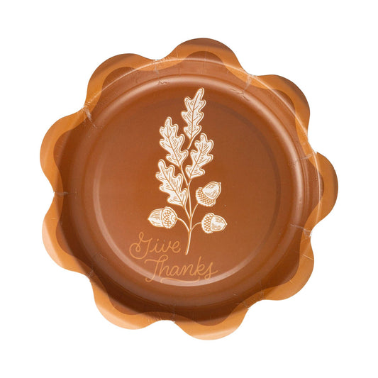 My Mind’s Eye - AGT1242 - Give Thanks Dessert Paper Plate