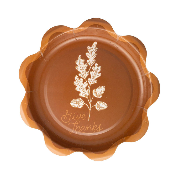 My Mind’s Eye - AGT1242 - Give Thanks Dessert Paper Plate
