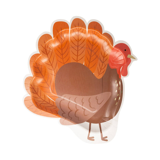 My Mind’s Eye - GBL1240 - Turkey Shaped Paper Plate